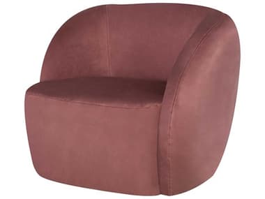 Nuevo 38" Pink Fabric Accent Chair NUEHGSN312