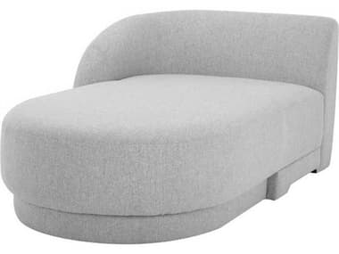 Nuevo Linen / Black Left Arm Facing Chaise Lounge Chair NUEHGSN400