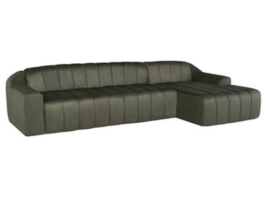 Nuevo Coraline Sage Microsuede Fabric Sectional Sofa NUEHGSN423