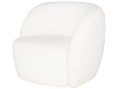 Nuevo 38" White Fabric Accent Chair NUEHGSN448
