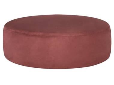 Nuevo Roberta Chianti Microsuede Fabric Ottoman NUEHGSN471