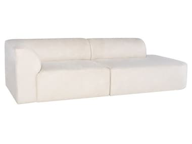 Nuevo Isla Champagne Microsuede Fabric Sofa NUEHGSN476