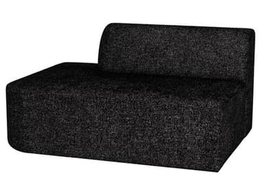 Nuevo Isla Modular Salt & Pepper Fabric Left Curved Chaise NUEHGSN522