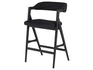 Nuevo Anita Activated Charcoal Fabric Counter Stool NUEHGSR782