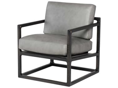 Nuevo 26" Black Leather Accent Chair NUEHGSR821