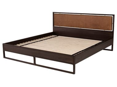 Nuevo Ebuk Desert Leather King Bed NUEHGSR836