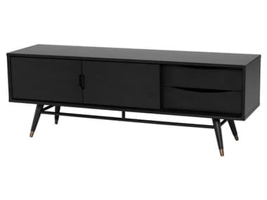 Nuevo Maarten Black Wood Media Unit NUEHGST151