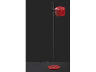 Oluce Coupe 55" Tall Red Floor Lamp OEOLCOUPE3321RE