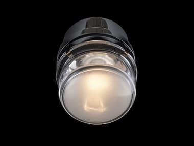 Oluce Fresnel 1 - Light Incandescent Outdoor Wall Light OEOLFRESNEL1148CR