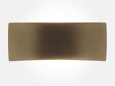 Oluce Lens 6" Tall 1-Light Anodic Bronze Wall Sconce OEOLLENS151AB