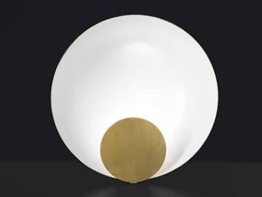 Oluce Siro Gold 1-light 13'' Wide Table Lamp OEOLSIRO287OR