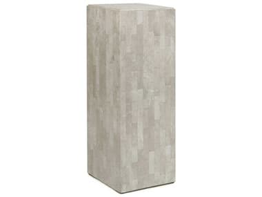 Oggetti Museo 15&quot; Square Stone Beige End Table OGG89MUSPEDSWD