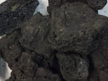 Outdoor Greatroom Black Lava Rock OGLAVABLK