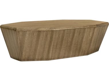Oliver Home Cibolo Octagon Wood Tawny Coffee Table OLH161139