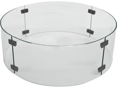 OW Lee Casual Fireside Small Round Glass Guard OW548220RD