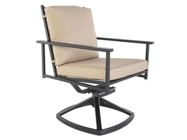 OW Lee Kensington Aluminum Swivel Rocker Dining Arm Chair OW9134SR