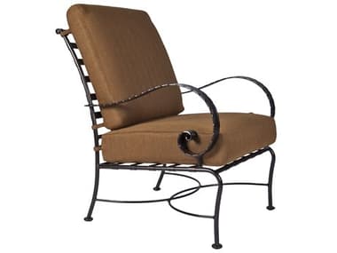 OW Lee Classico Wide Arms Wrought Iron Lounge Chair OW956CCW