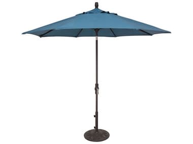 OW Lee Market Aluminum 9 Foot Collar Tilt Umbrella OWU9MB