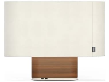 Pablo Belmont White Walnut Table Lamp PABBELMTBLWHTWAL
