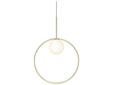 Pablo Bola Halo 1-Light Globe Round Pendant PABBOLA18HALO