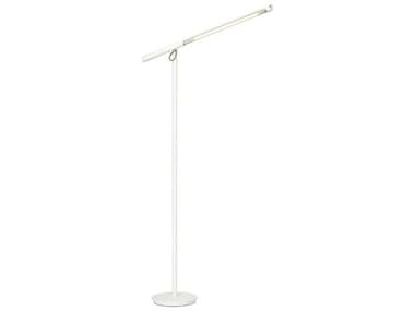 Pablo Brazo White Pyrex Glass Floor Lamp PABBRAZFLRWHT