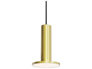 Pablo Cielo Plus 1-Light Brass Cylinder Linear Mini Pendant PABCIELPLUSBRA