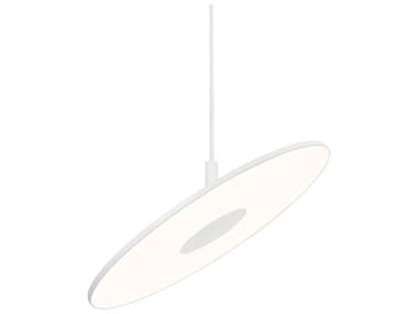 Pablo Circa 1-Light White Round Pendant PABCIRCPND16WHT