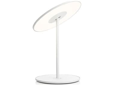 Pablo Circa White Polycarbonate Lens Table Lamp PABCIRCTBLWHT