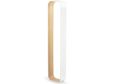 Pablo Contour White Oak Polycarbonate Lens Floor Lamp PABCONTFLRWHTOAK