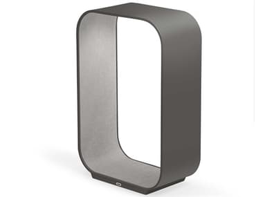 Pablo Contour Graphite Coal Polycarbonate Lens Gray Table Lamp PABCONTSMLGPTCOAL