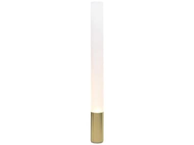 Pablo Elise Brass PMMA Diffuser Floor Lamp PABELIS48BRA