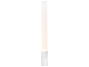 Pablo Elise White Marble PMMA Diffuser Floor Lamp PABELIS48MRBLWHT