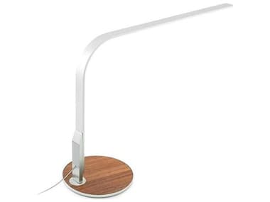 Pablo Lim360 Aluminum Walnut Silver Desk Lamp PABLIM360ALUWAL