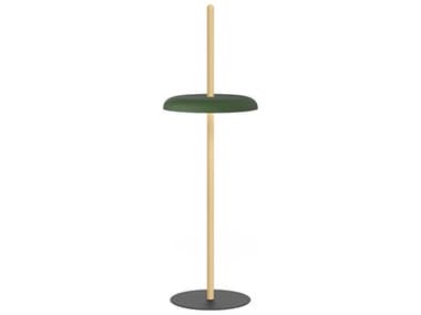 Pablo Nivel Oak Green Wood Floor Lamp PABNIVEFLROAKGRN