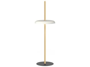 Pablo Nivel White Oak Wood Floor Lamp PABNIVEFLROAKWHT
