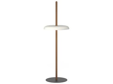 Pablo Nivel Walnut White Brown Floor Lamp PABNIVEFLRWALWHT