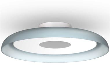 Pablo Nivel 1-Light Flush Blue Round Mount PABNIVEFSH15BLU
