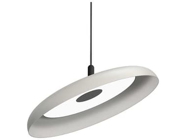 Pablo Nivel 1-Light White Round Pendant PABNIVEPND22WHT