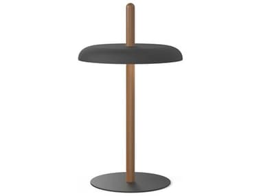 Pablo Nivel Walnut Black Brown Table Lamp PABNIVETBLWALBLK