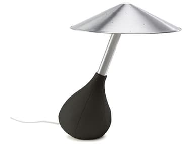 Pablo Piccola Black Glass Tube Table Lamp PABPICCLSBLK
