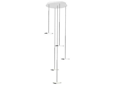 Pablo Sky Solo 5-Light Chrome Linear Chandelier PABSKY5CHAND