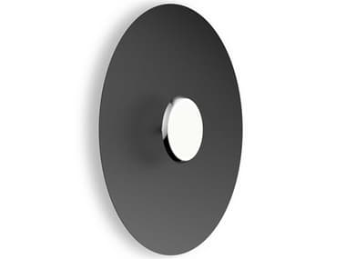 Pablo Sky Dome 1-Light Black Chrome Wall Sconce PABSKYFSH24DOM