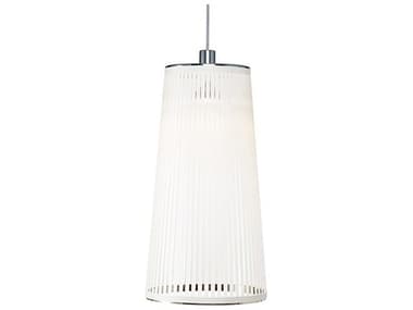 Pablo Solis 1-Light White Cylinder Pendant PABSOLI24WHT
