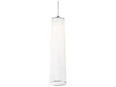 Pablo Solis 1-Light White Cylinder Pendant PABSOLI48WHT