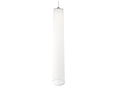 Pablo Solis 1-Light White Cylinder Pendant PABSOLI72WHT