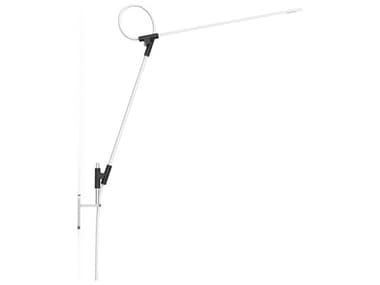 Pablo Superlight 1-Light White Swing Wall Sconce PABSUPEWALLWHT