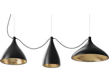 Pablo Swell-XL 3-Light Island Pendant PABSWELSTRXLMIX