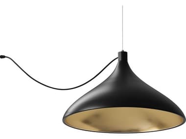 Pablo Swell-XL Wide 1-Light Pendant PABSWELSTRXLSNGWID