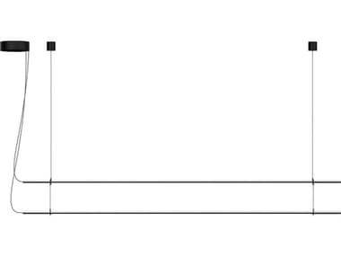 Pablo T.O 2-Light Chrome Linear Island Pendant PABTOPNDDBLCRM