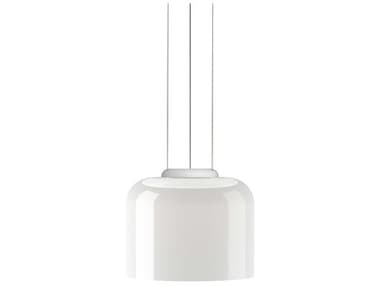 Pablo Totem 1-Light Opal White Pendant PABTOTEDWNB